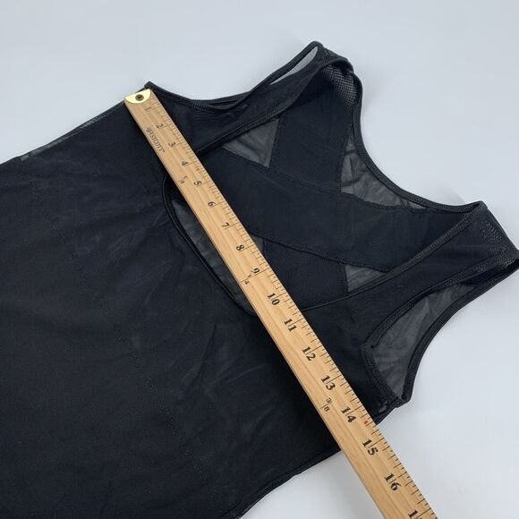 Kymaro Control Smoothing Tank Top Size Large Womens Solid Black Body Shapewear L - Picture 5 of 6